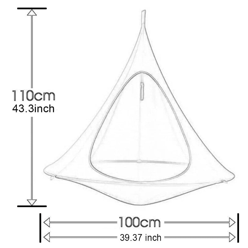 Single Ufo Hammock Waterproof Outdoor Garden Swing Chair