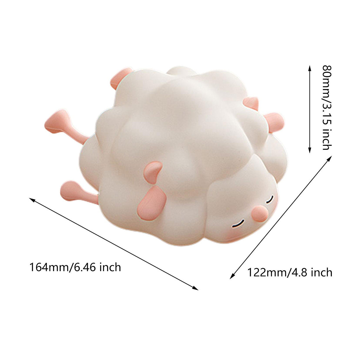 Night Light For Kids Silicone Nursery Night Lamp Nursery Nightlight