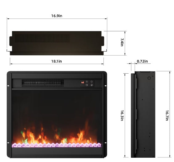 Electric Fireplace Inserts