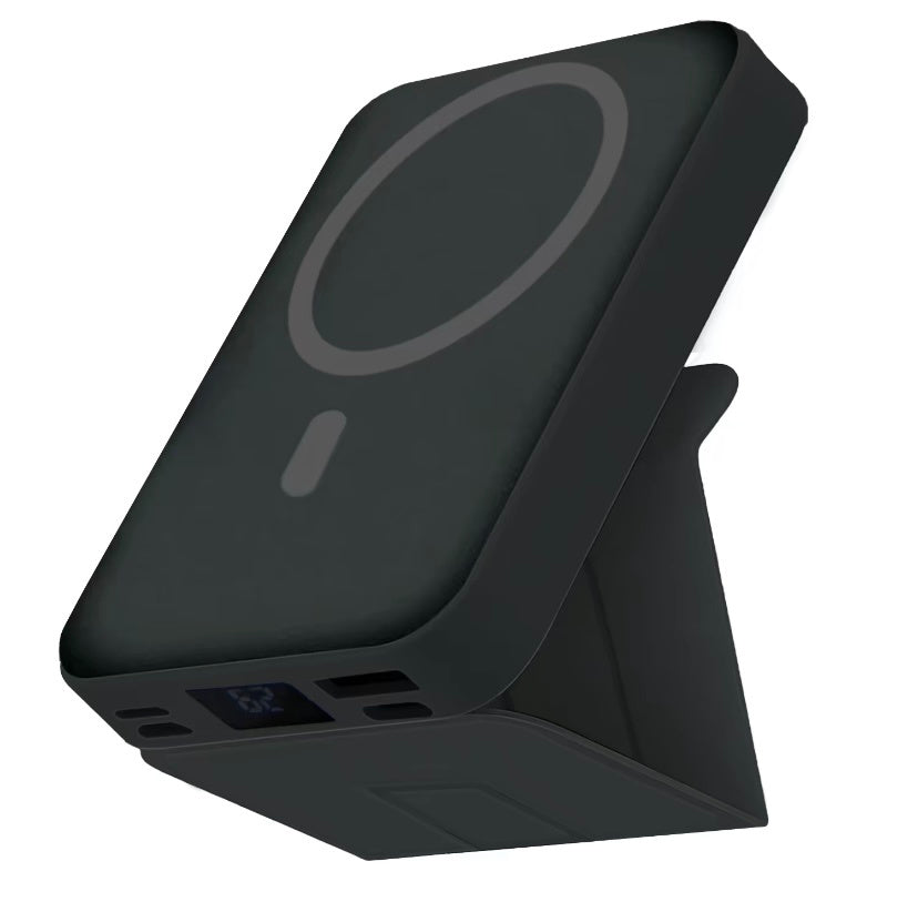 Power Bank Magnetic Portable Wireless Fast Charger 10000mAh Type - C Cable LED Display 22.5W PD Fast Charging Lighting Mag-Safe Battery Pack For IPhone 15 14 13 12 Mini Pro Pro Max Devices Digital