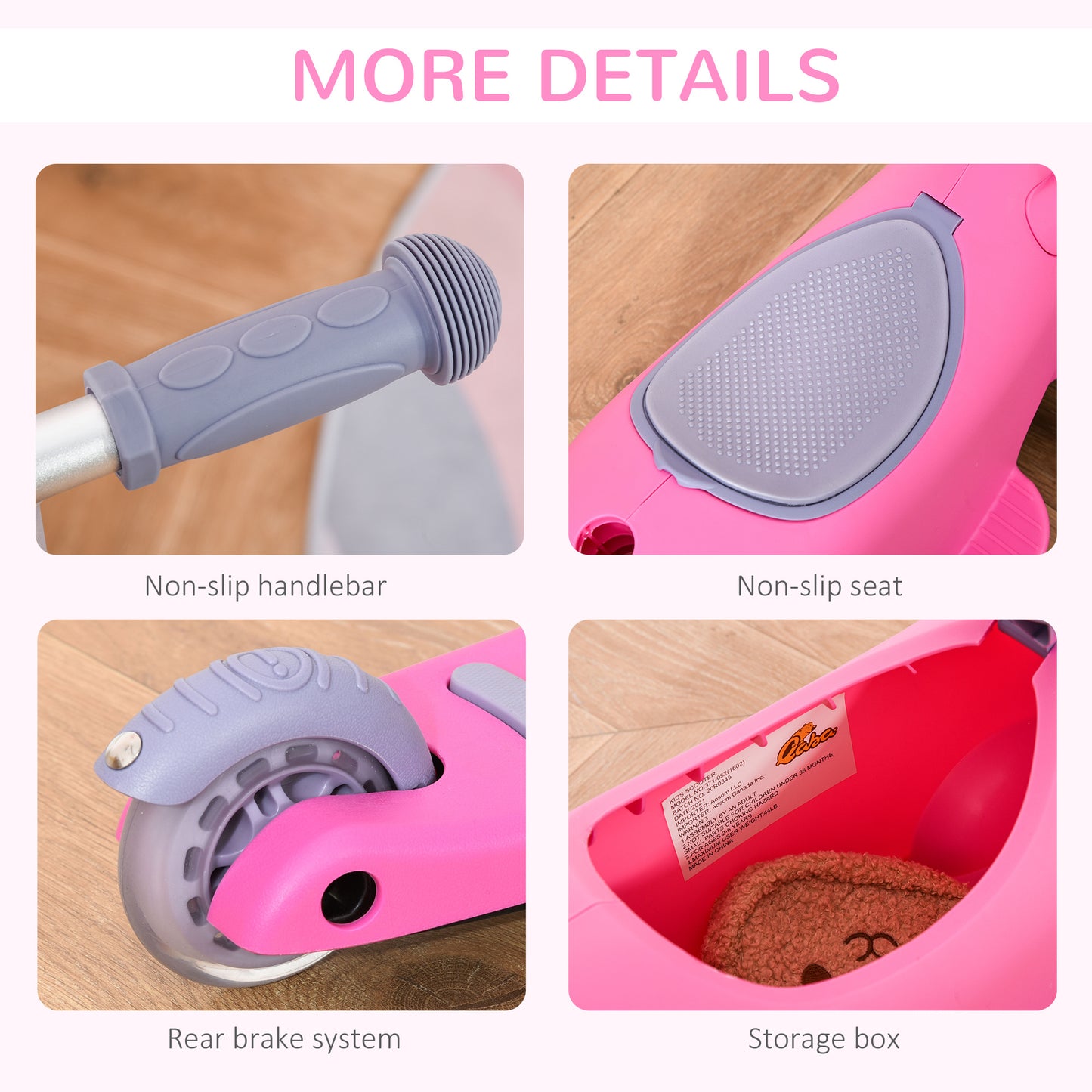 3-in-1 Ride On Push Car