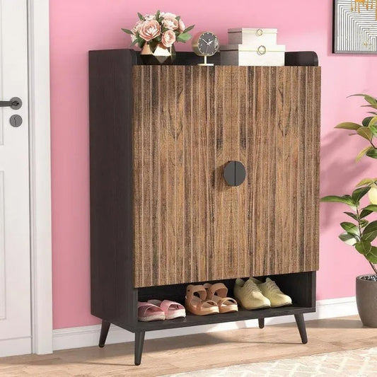 Solid Large Capacity Shoe Cabinet