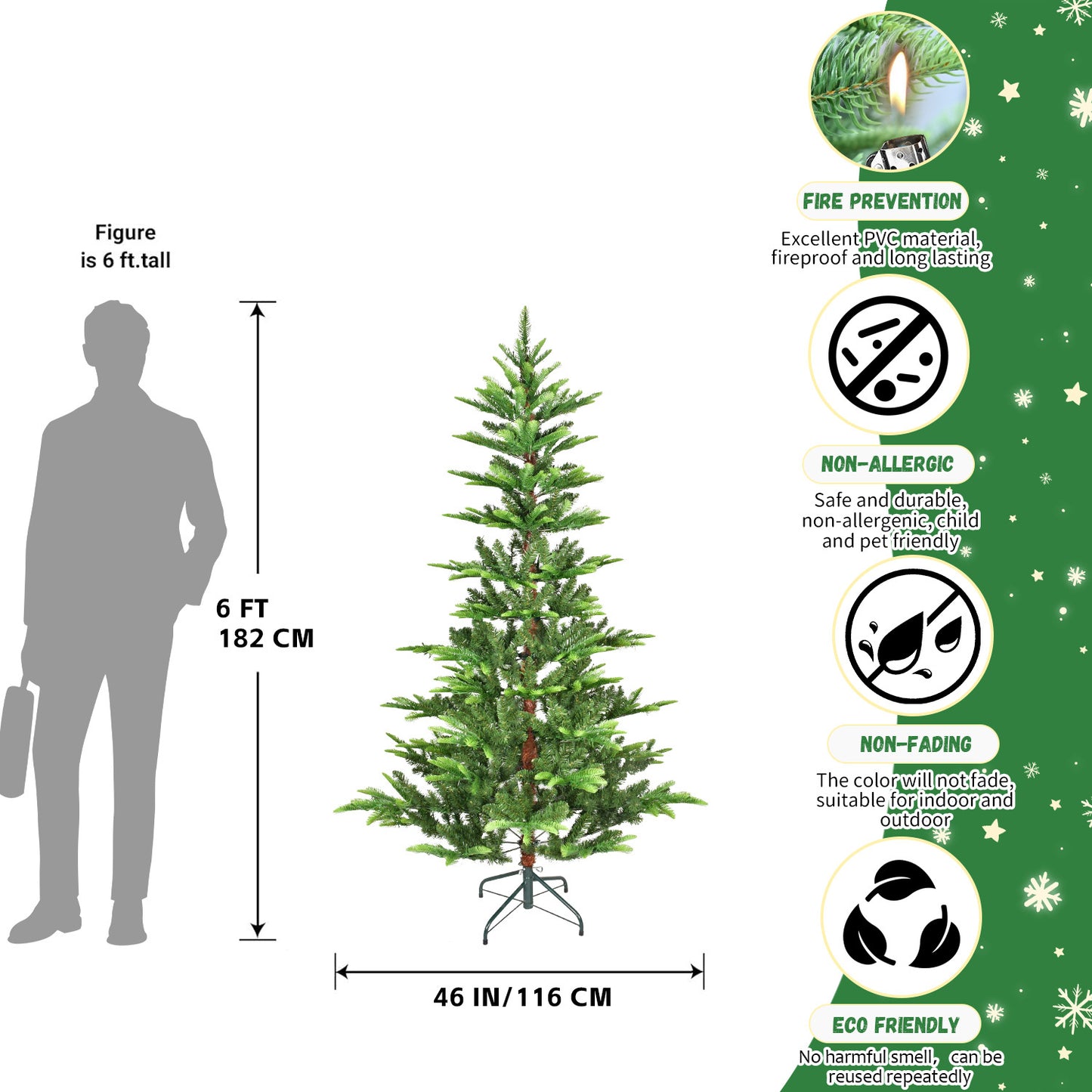 PE, PVC, Christmas Tree, Christmas Decorations