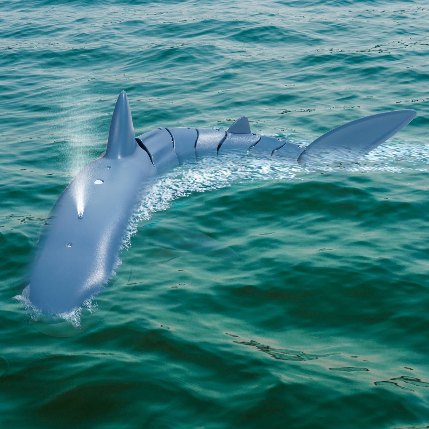 VEVOR Remote Control Shark Toy 2.4 GHz High Speed RC Boat For Kids Adults Gift