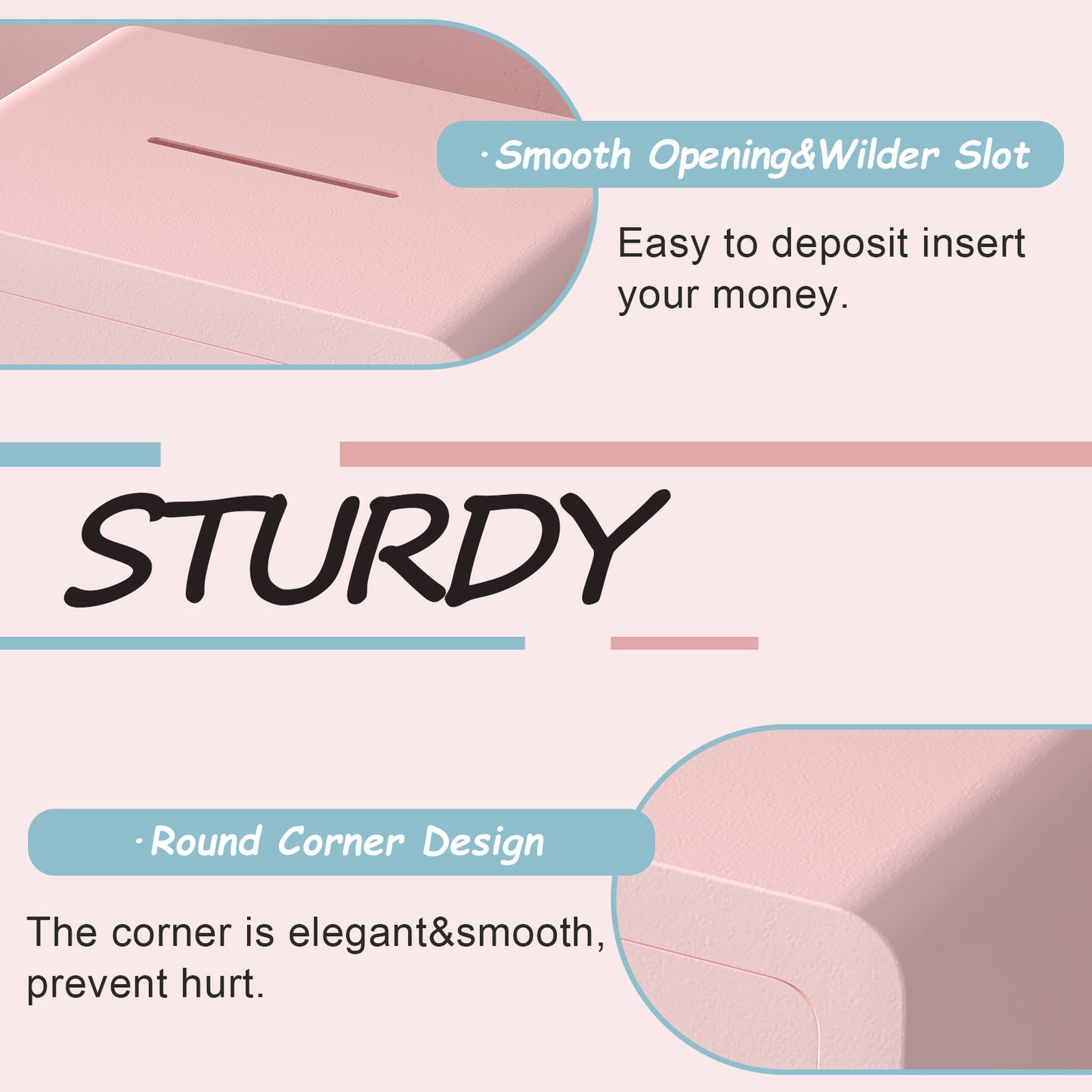 Secure Safe With Key And Password Money Home Safe, 0.23 Cubic Feet Small Safe, Mini Storage Cabinet, Suitable For Home Use, Can Store Money, Documents, And Valuable Items