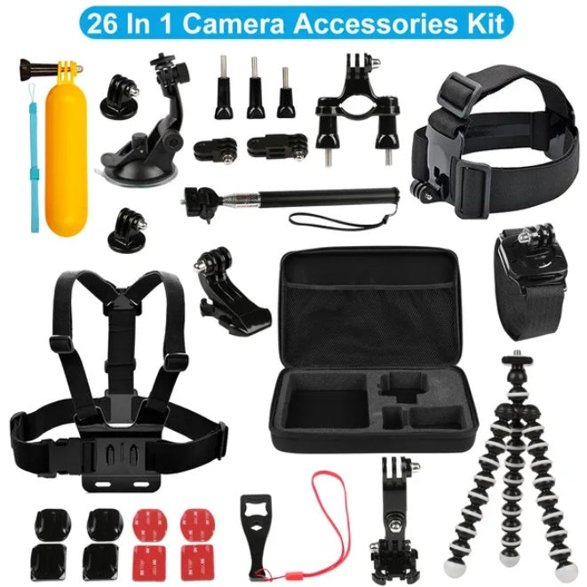 26 In 1 Camera Accessories Kit Fit