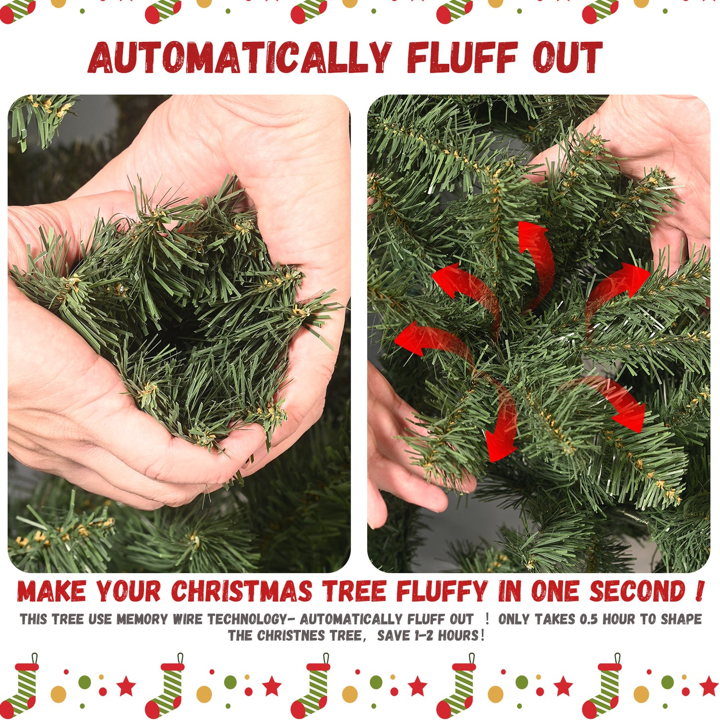 PE, PVC, Green Christmas Tree, Christmas Decorations