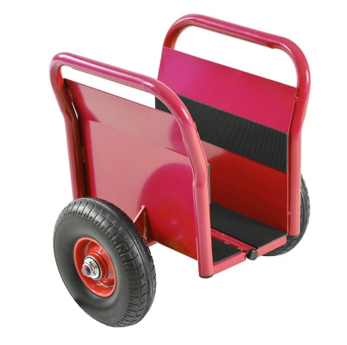 All-terrain Movement With Heavy Panel Cart, Flat Cart, Two Nice Handles, 10 Inch Solid Rubber Tires, Overweight 1000 Pounds, Heavy Duty Drywall And Door Material