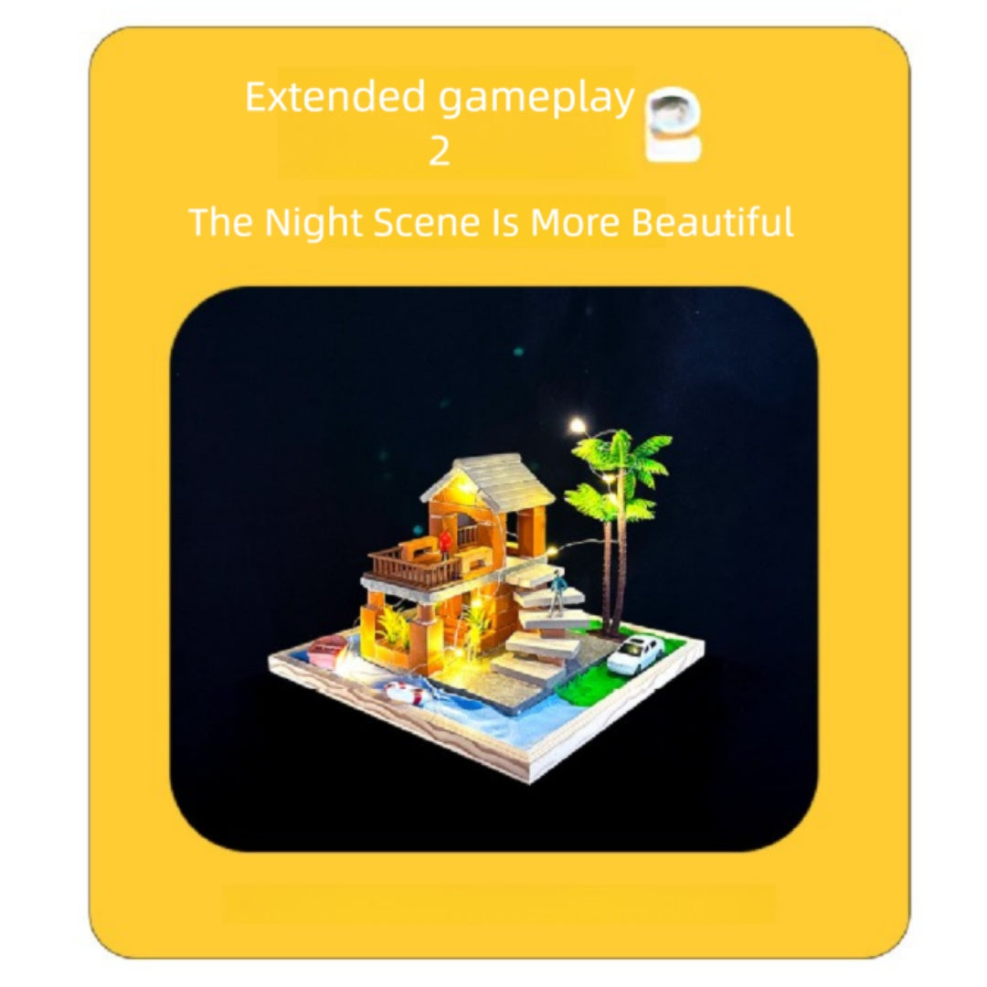 Children's Education Toys, Family Villas, Festival Gift Boxes, Creative Building Blocks, Building Blocks Set