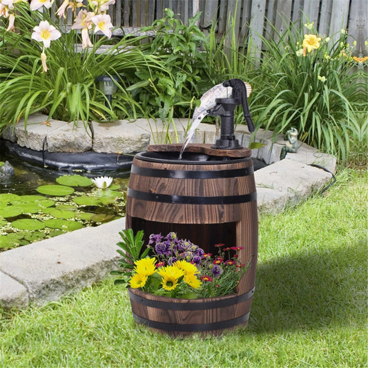 Fish Tank, Garden Patio Outdoor Fountain Electric Fount Pump