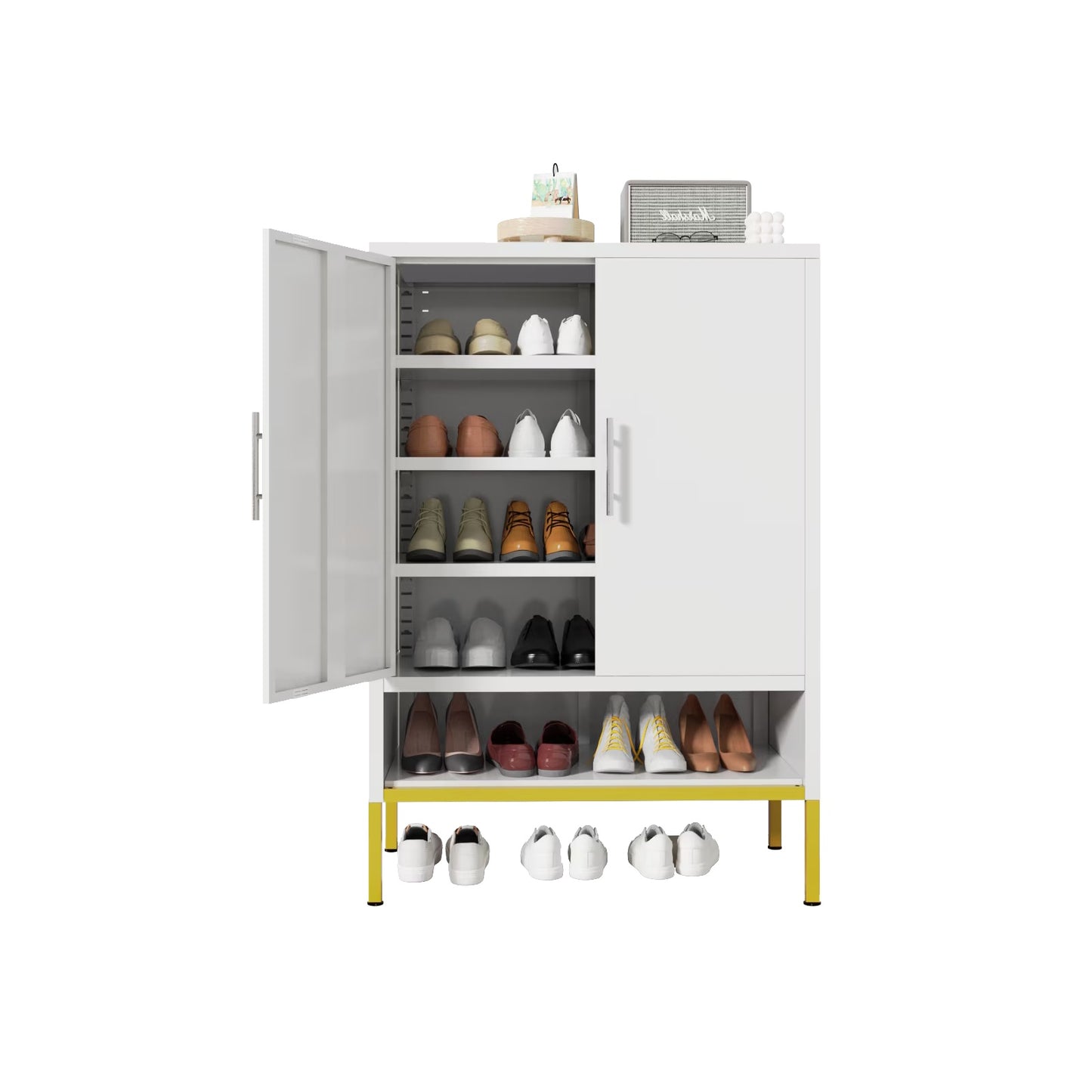 2  Door Shoes Storage Cabinet