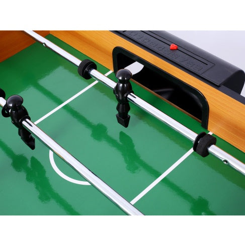 5-in-1 Multi-Game Table - Billiards, Push Hockey  Foosball  Ping Pong, And Basketball Black Blue