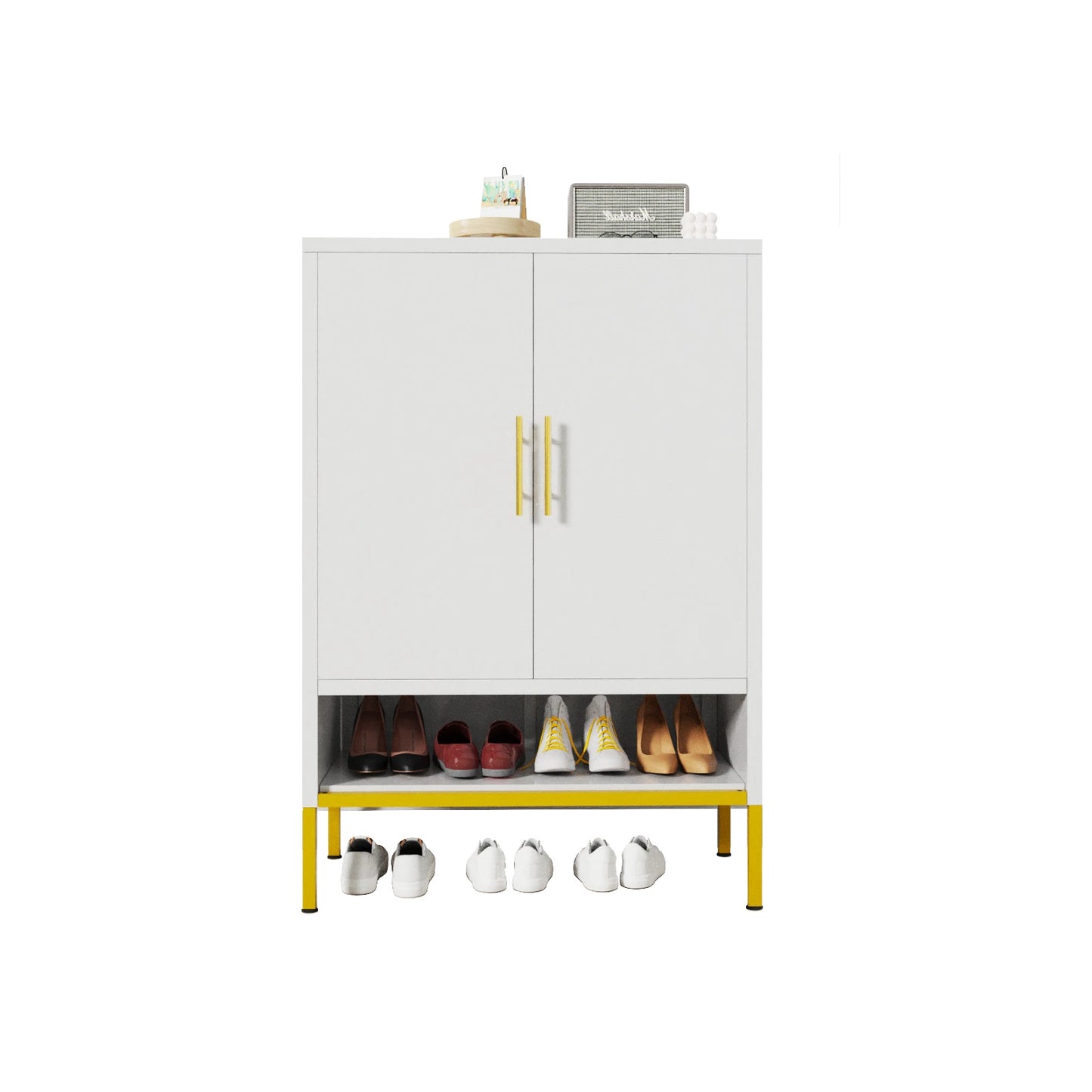 2  Door Shoes Storage Cabinet