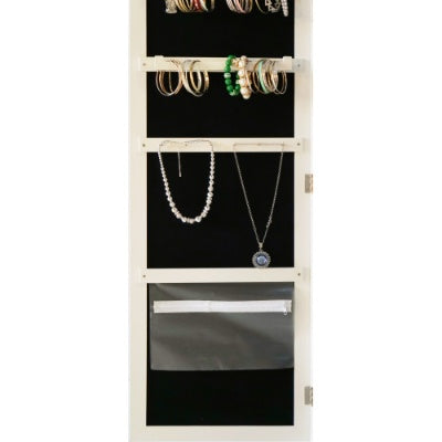 Full Length Mirror 360 Swivel Jewelry Cabinet