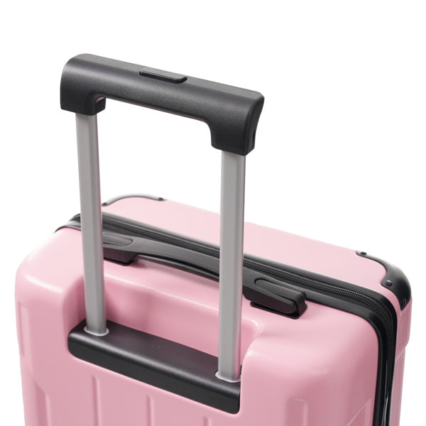 Pink 20-Inch Hardshell Carry-On Luggage, Lightweight Durable ABS Suitcase With Spinner Wheels, Built-in TSA Lock, 2 Packing Cubes