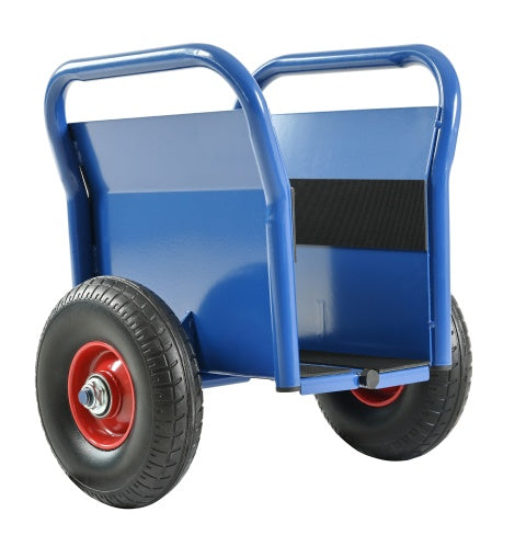 All-terrain Movement With Heavy Panel Cart, Flat Cart, Two Nice Handles, 10 Inch Solid Rubber Tires, Overweight 1000 Pounds, Heavy Duty Drywall And Door Material