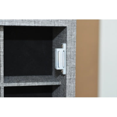 Fashion Simple Jewelry Storage Mirror Cabinet With LED Lights Can Be Hung On The Door Or Wall