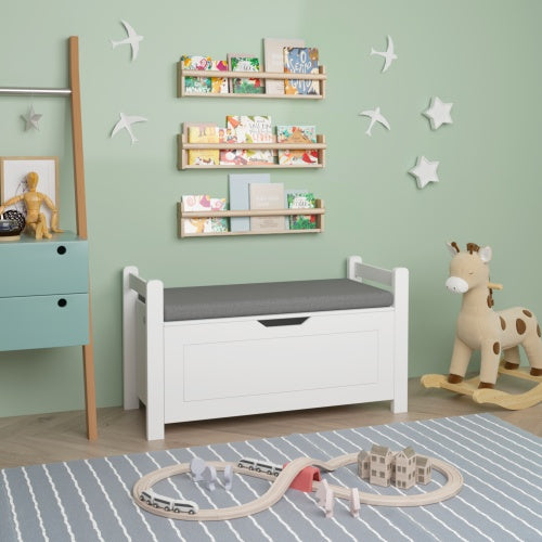 Fiberboard Children's Toy Box Cabinet