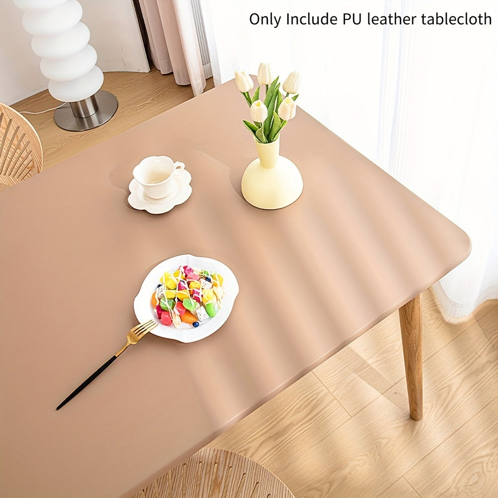 PU Stretch Fitted Rectangle Tablecloth
