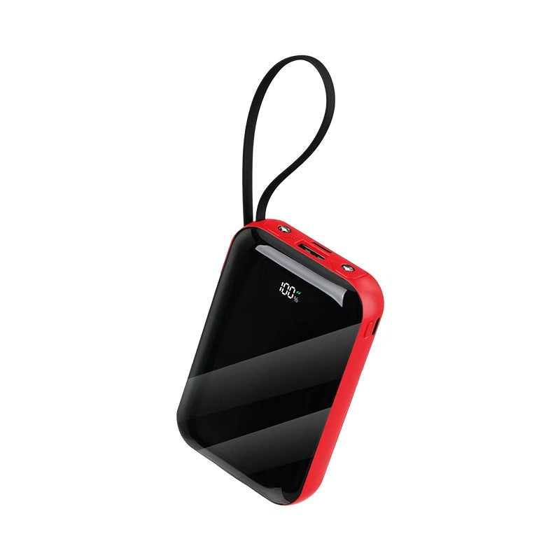 Portable Power Bank With Fast & Wireless Charging - High Capacity Battery Pack For IPhone, Android & AirPods, Travel-Friendly Emergency Charger With Safety Protection