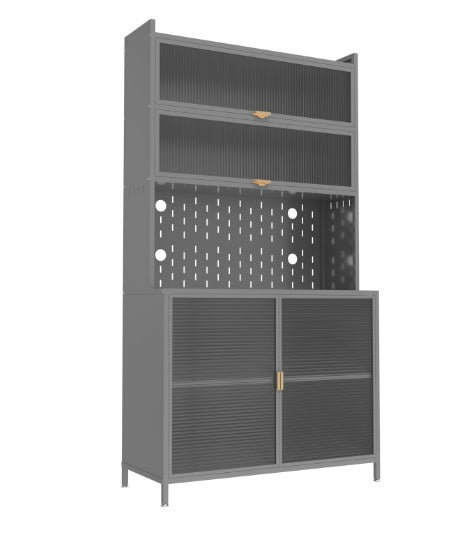 6 Tiers Of Flip Door Storage Room Cabinets