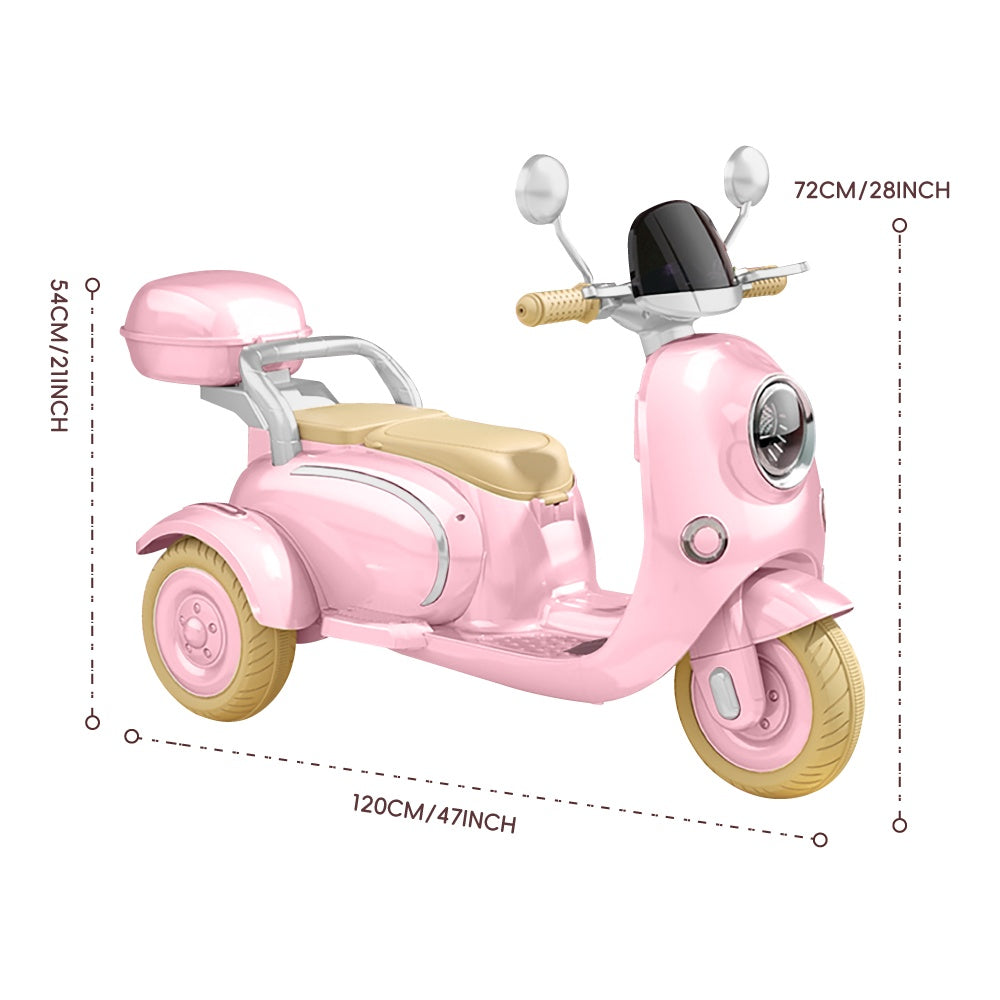 12V Children's Motorcycle, 3 Wheels