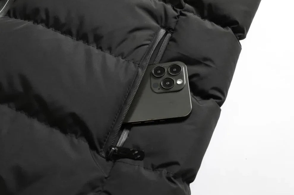 2025 Updated Version Two-touch 15Heat Zones LED Controller Heated Vest For Men & Women With Battery Pack