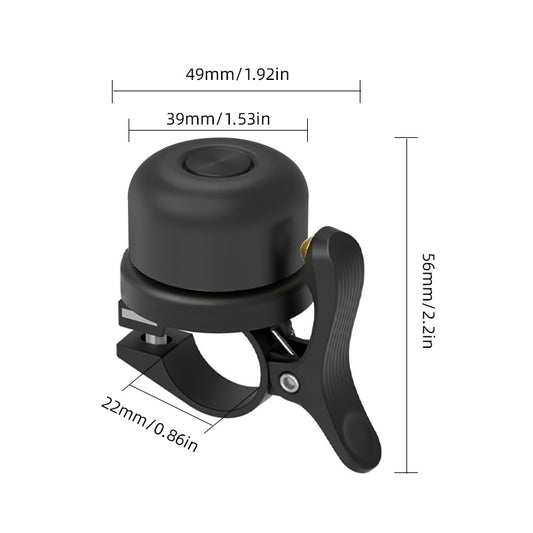 Never Lose Your Riding Record, 2-in-1 Tracking Bell, GPS Anti-theft Tracking Bell With GPS - Smart Bike Accessories For City Commuters, Kids Bikes And Backpack Safety