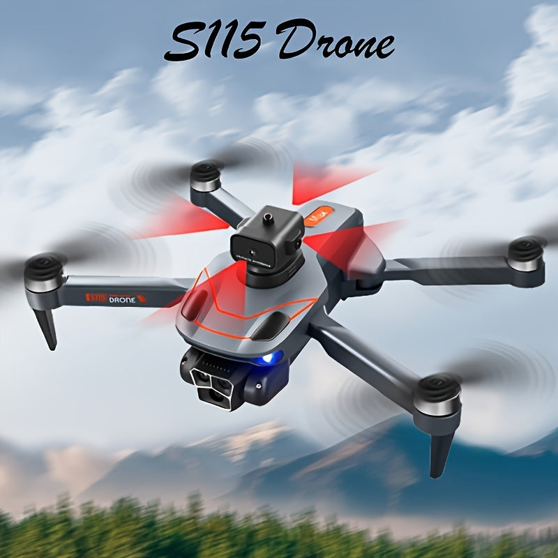 Rc Drones With Camera For Adults Obstacle Avoidance Mini Drone With Altitude Hold Mode, Optical flow Positioning Brushless Motor FPV Drone Rc Quadcopter Fpv Drone For Kids 8-12 Remote Control Toys Cool