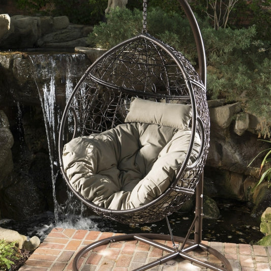 KYLIE HANGING BASKET BROWN Only Basket , NOT Include A Hanging Stand