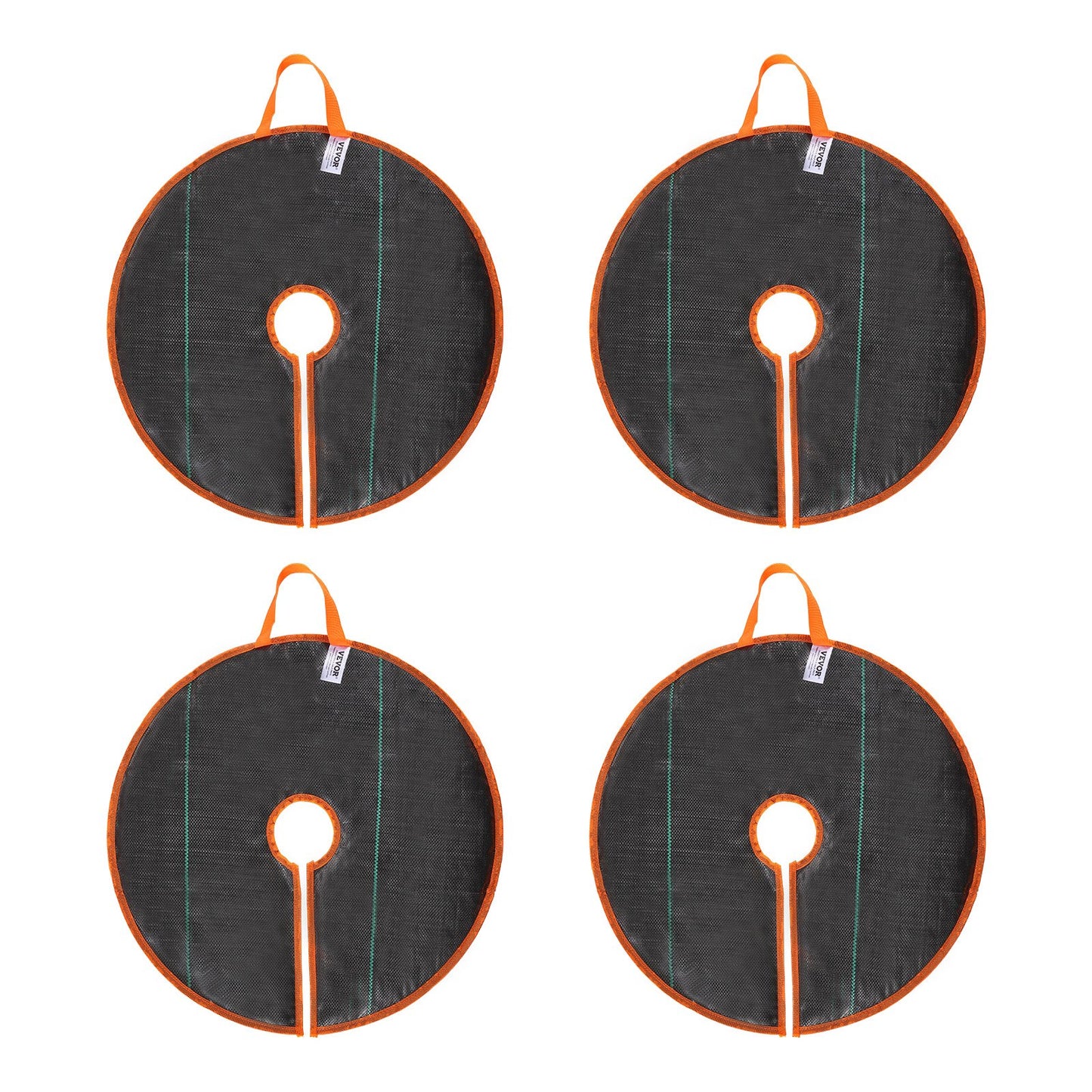 Tree Watering Bag Ring Slow Release, 4 Pack 10 Gallons Self-Watering Tree Watering Bags, Slow Release Tree Irrigation Bags, Heavy Duty Automatic Drip System For For Planting