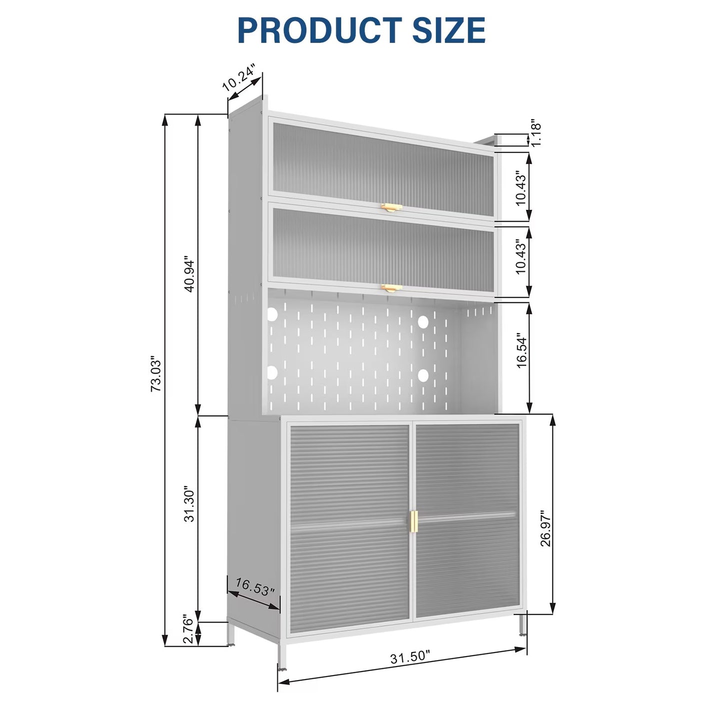 6 Tiers Of Flip Door Storage Room Cabinets