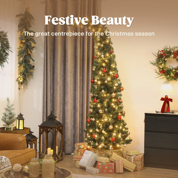 7 ft Slim High Mountain Fir Christmas Tree