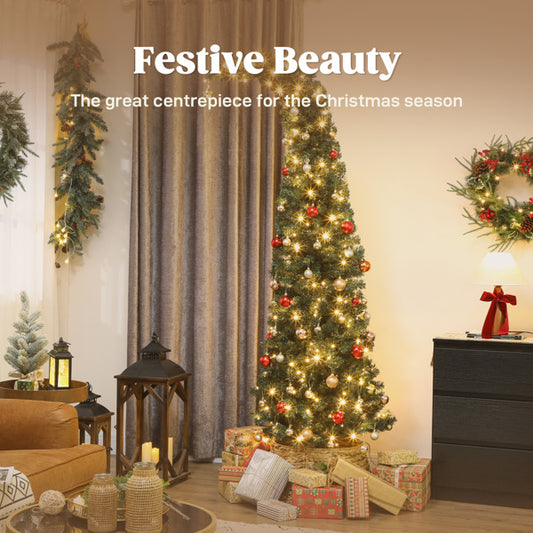 7 ft Slim High Mountain Fir Christmas Tree