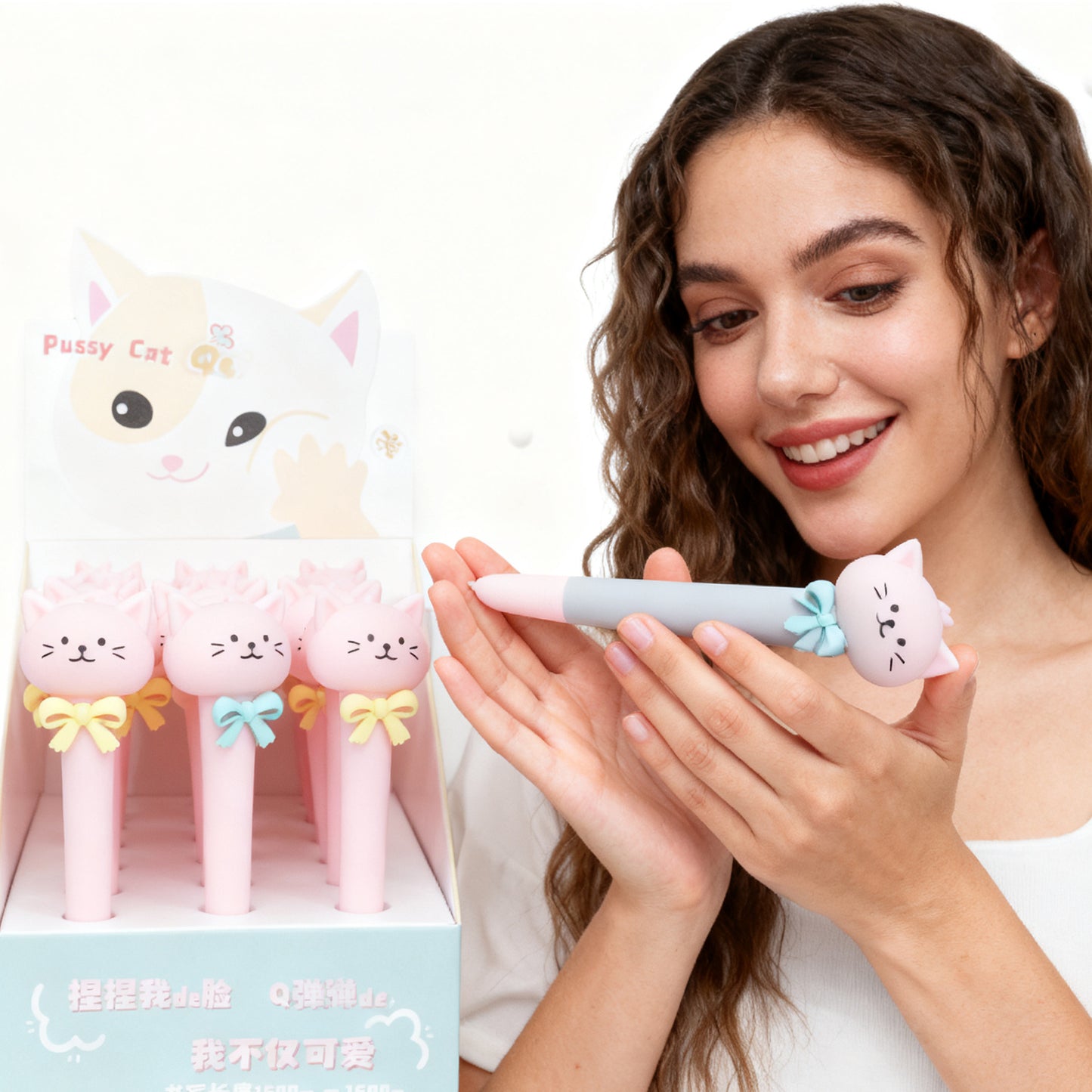 Pussycat Stress Relieves Gel Pen-3097