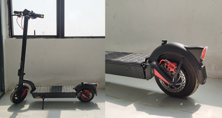 10inch Electric Scooter 36V 10H 350W For Adults Foldable Commuting Escooter, Max Speed 12.5mph & Range 25 Miles, 220Lbs Max Load