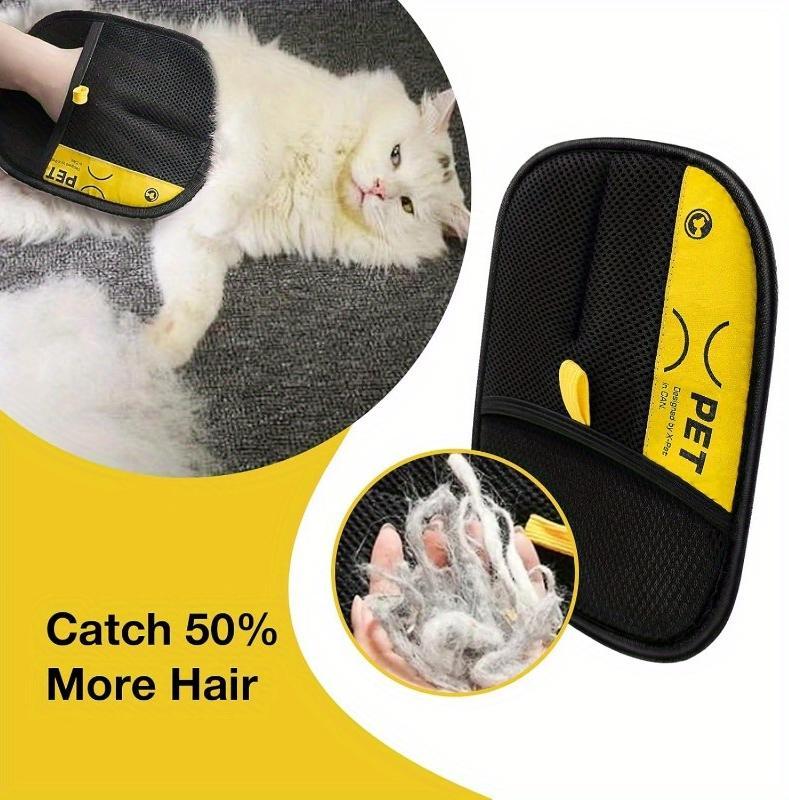 Pet Static Hair Removal Gloves For Cats And Dogs, Suitable For Carpets, Sofas, Clothing And Furniture