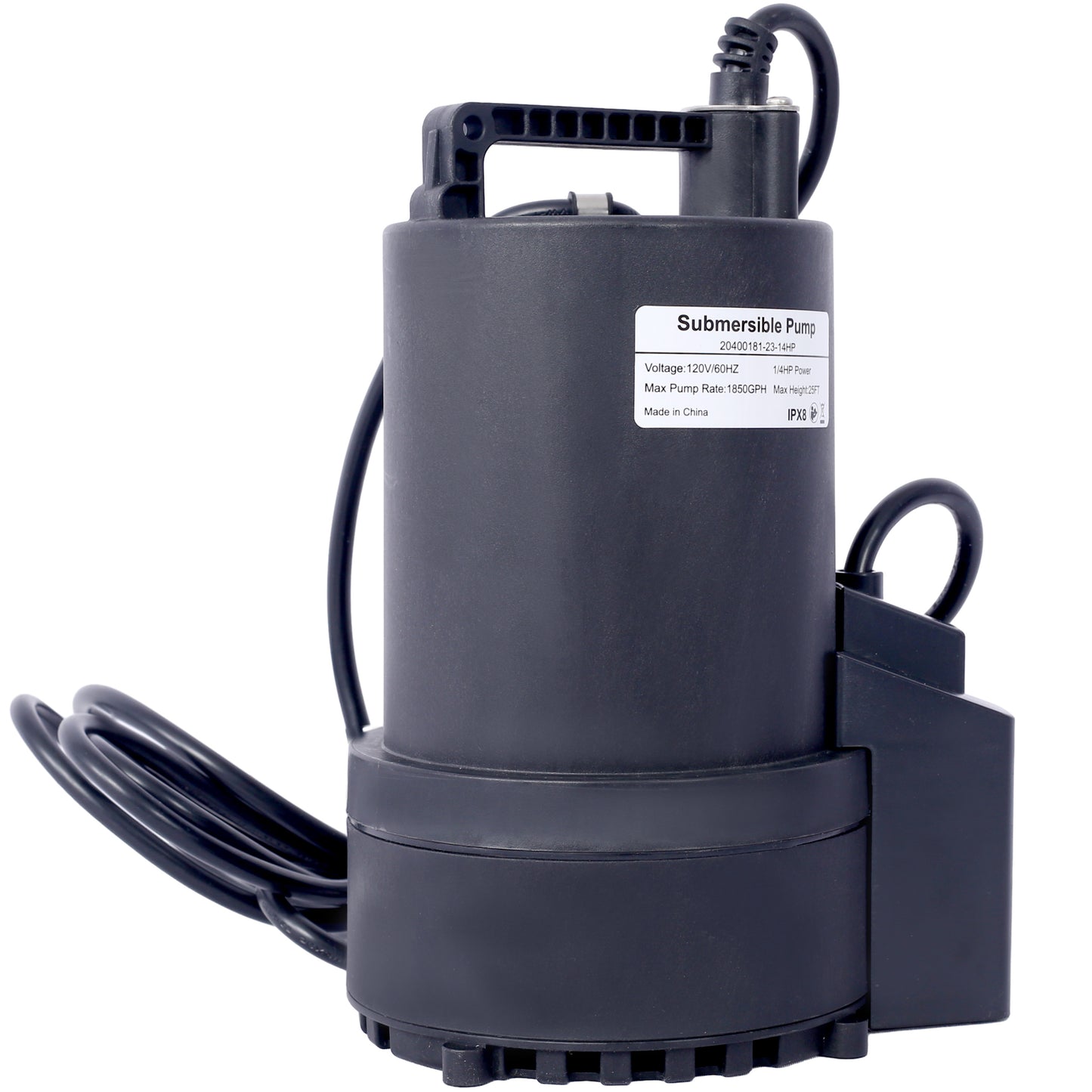 Plastic Swimming Pool Water Press Submersible Pump