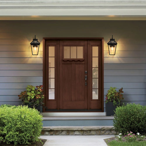 Modern Outdoor Waterproof Wall Lights Support Many Types of Bulbs 2 Packs