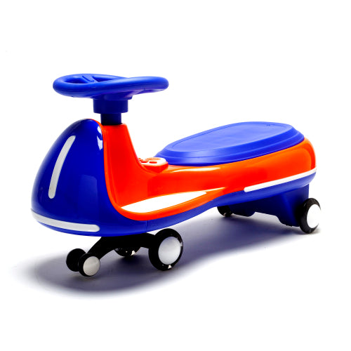 12V Battery Electric Twist Car For Kids - Dual Drive Separated Motors, One-Key Start & Bluetooth Central Control, Early Education Function English Stories Dynamic Children's Songs, LED Controllable