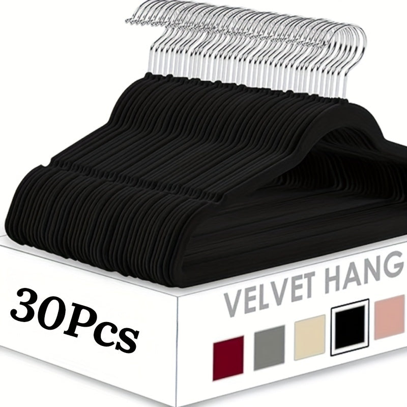 Flocked Hangers30pc