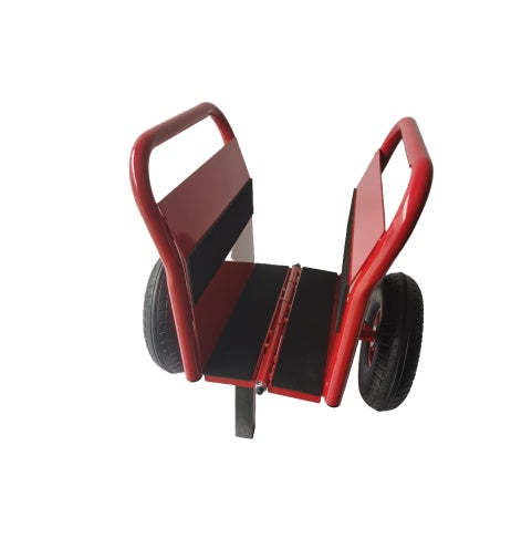 All-terrain Movement With Heavy Panel Cart, Flat Cart, Two Nice Handles, 10 Inch Solid Rubber Tires, Overweight 1000 Pounds, Heavy Duty Drywall And Door Material