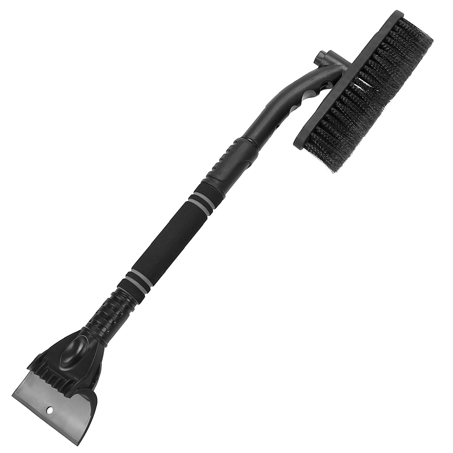 3 Color Options - 1Pc 3 In 1 Windshield Ice Scraper Extendable Car Snow Removal Tool Telescoping Car Broom Snow Shovel Automobile Frost Removal